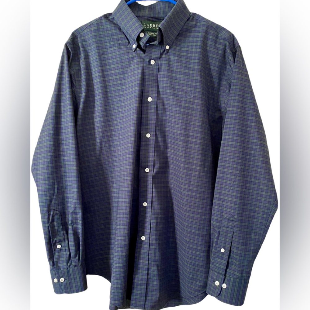 Ralph Lauren Men’s Long Sleeve Button-Down Dress Shirt